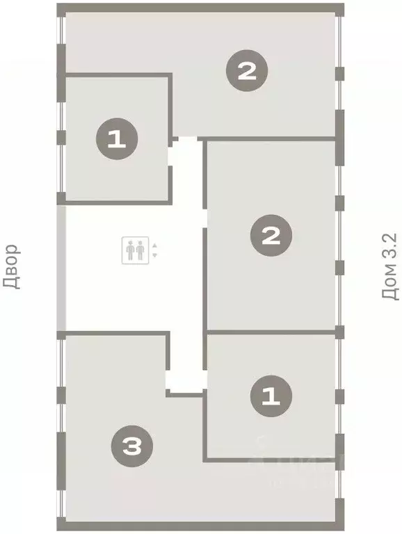 3-к кв. Тюменская область, Тюмень  (88.44 м) - Фото 1