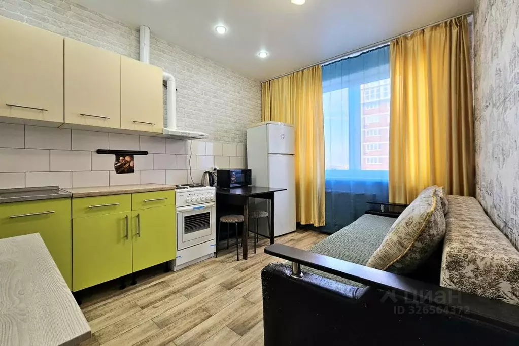 1-к кв. Краснодарский край, Краснодар ул. Западный обход, 39/2к2 (34.5 ... - Фото 1