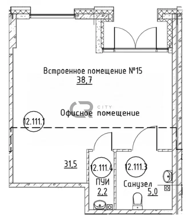 Помещение свободного назначения в Санкт-Петербург Горелово тер., ул. ... - Фото 1