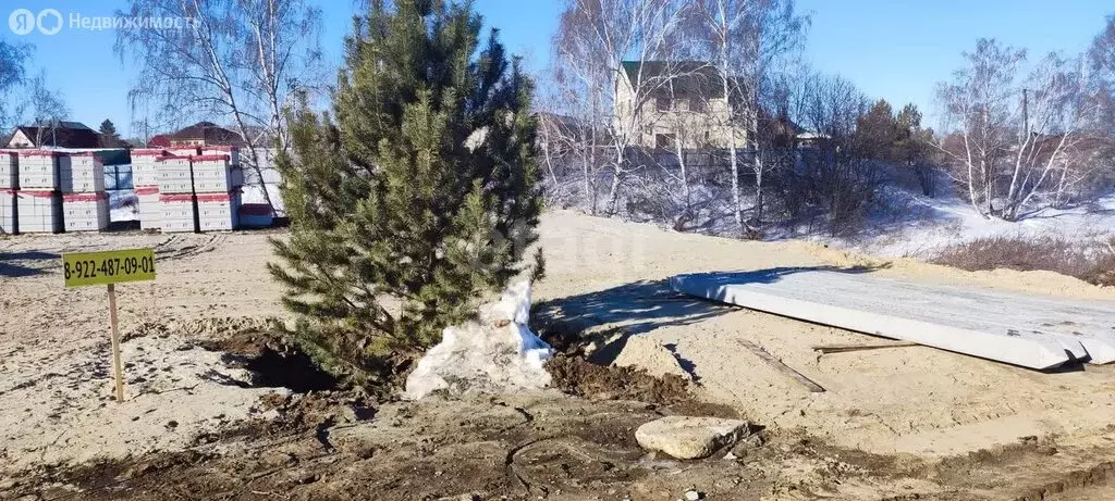 Участок в село Луговое, Рабочая улица (5.2 м) - Фото 0