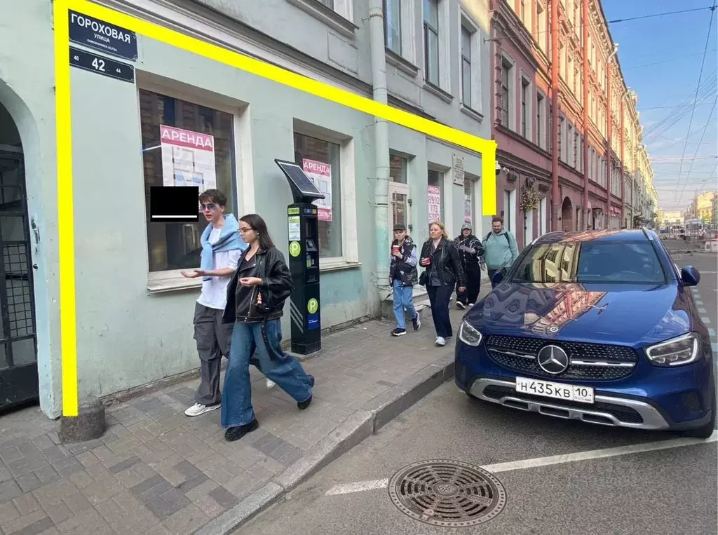 Помещение свободного назначения в Санкт-Петербург Гороховая ул., 40 ... - Фото 1