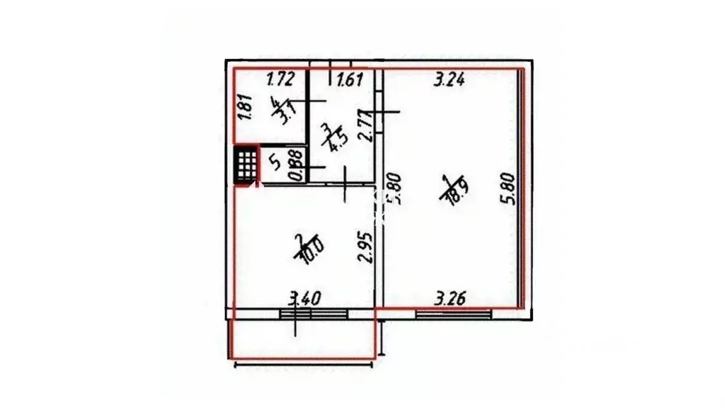 1-к кв. Санкт-Петербург ул. Маршала Казакова, 78к1 (37.5 м) - Фото 1