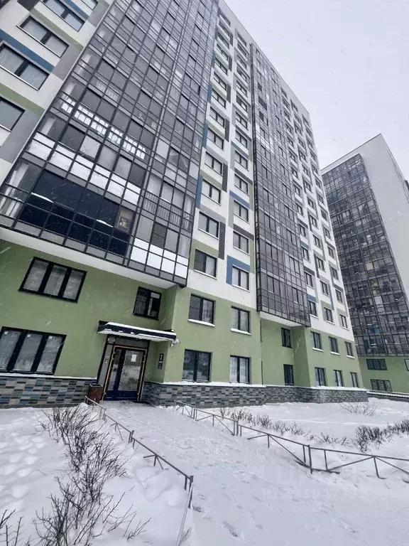 1-к кв. Ленинградская область, Всеволожский район, пос. Бугры проезд ... - Фото 1