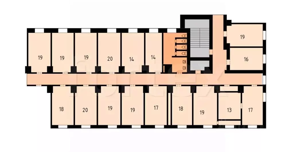 Офис в Москва ул. Кржижановского, 21/33к1 (388 м) - Фото 1