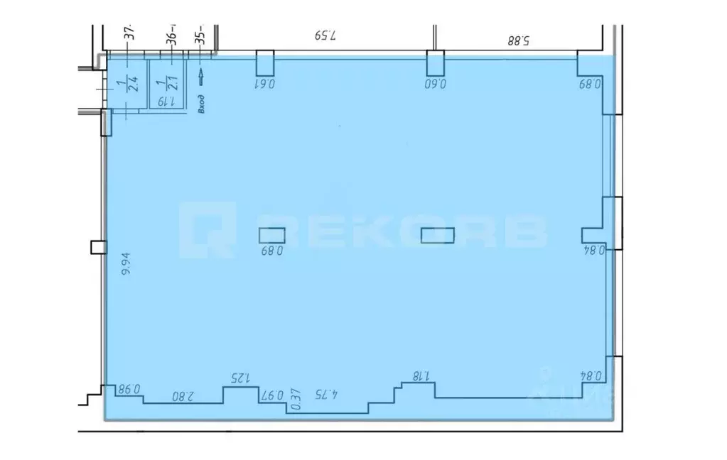 Офис в Санкт-Петербург Левашовский просп., 13 (198 м) - Фото 1