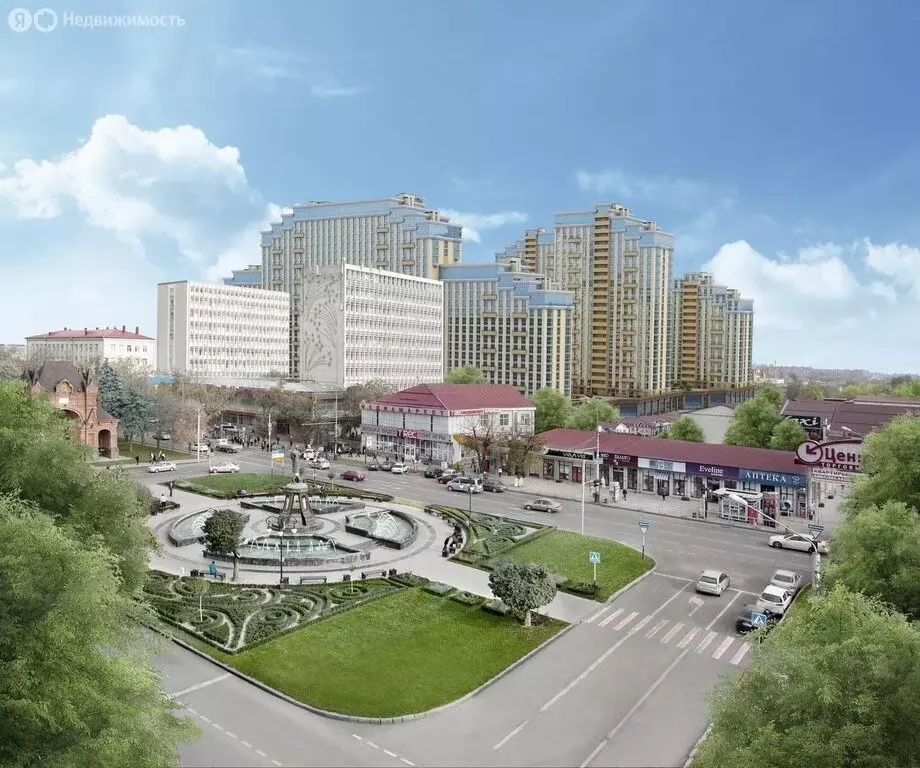 1-комнатная квартира: Краснодар, ул. Красная (39.5 м) - Фото 1