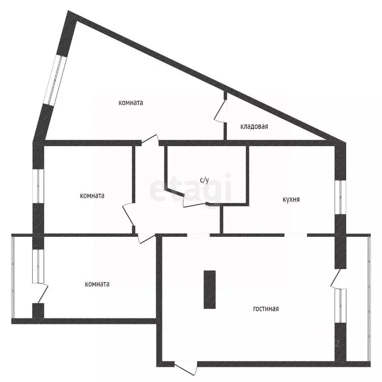 4-к кв. Красноярский край, Красноярск Ветлужанка мкр, ул. Петра ... - Фото 2