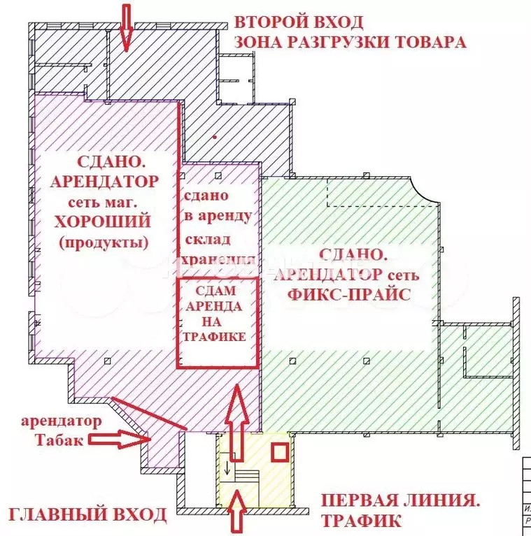 Сдам помещение свободного назначения, 50 м - Фото 0