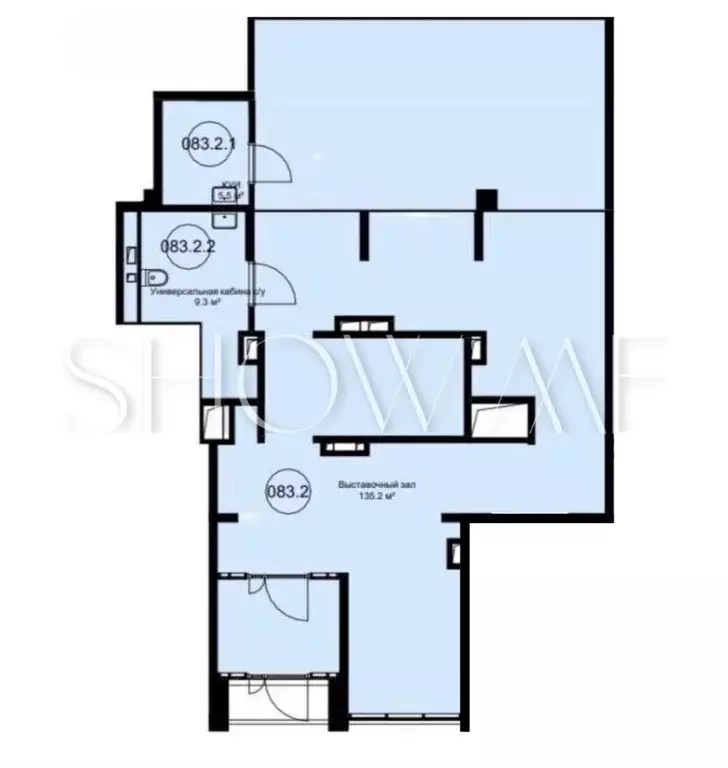 Торговая площадь в Московская область, Люберцы Шоссейная ул., 42 (118 ... - Фото 2