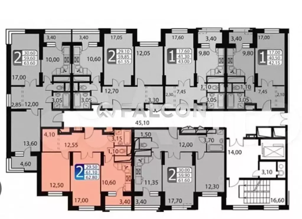 2-к кв. Москва Михневская ул., 8 (61.0 м) - Фото 1