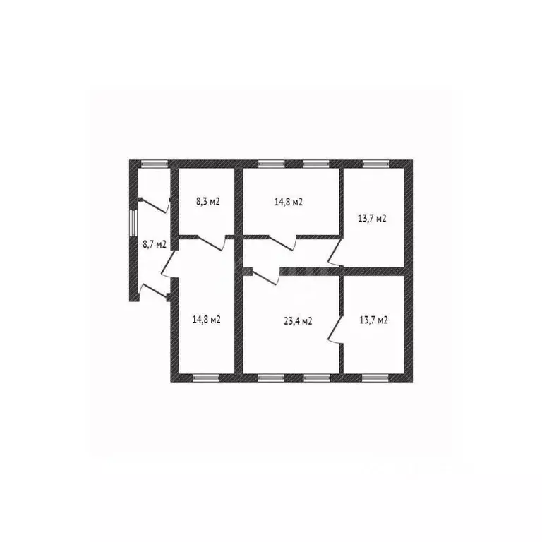 Дом в Белгородская область, Белгород пер. 2-й Молодогвардейцев, 7 (108 ... - Фото 1