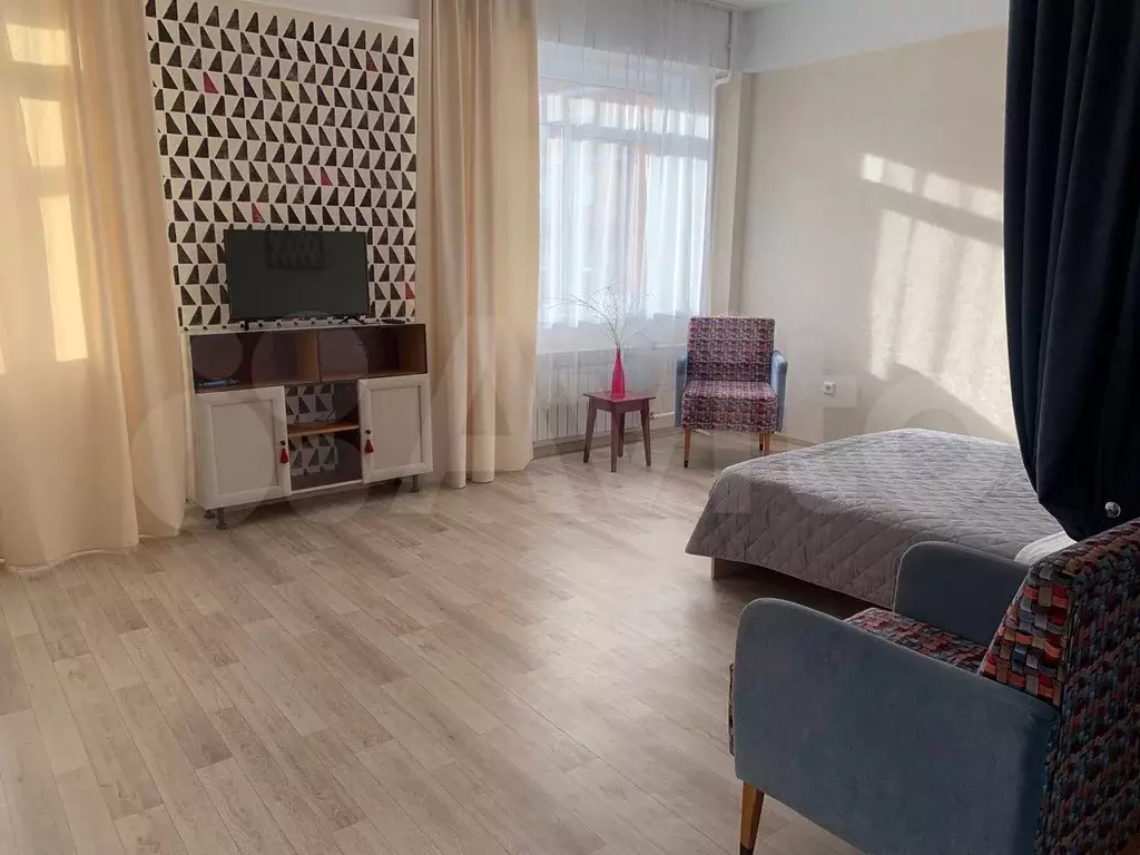 Квартира-студия, 40 м, 2/8 эт. - Фото 1