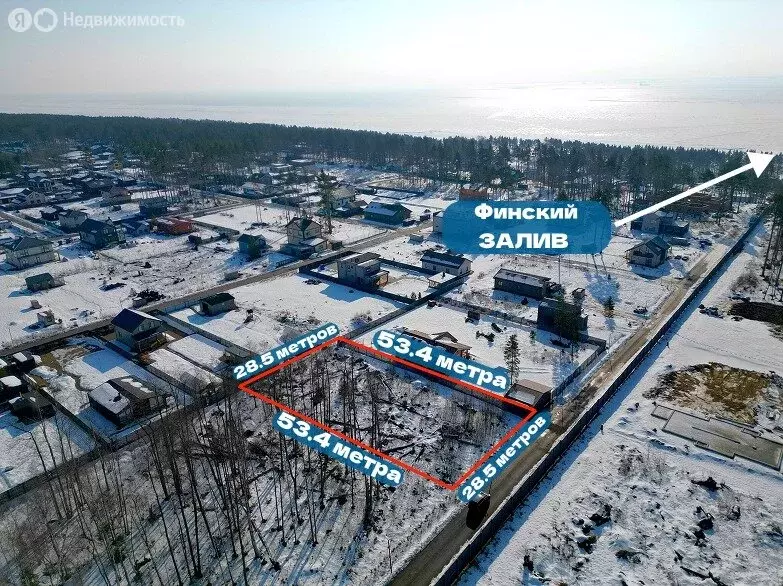 Участок в посёлок Пески, Корабельный проезд (15.21 м) - Фото 2