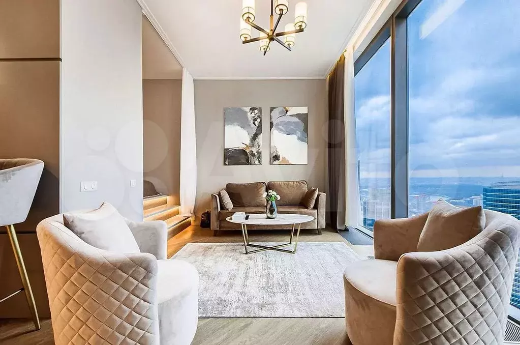 Апартаменты-студия, 55 м, 74/95 эт. - Фото 0