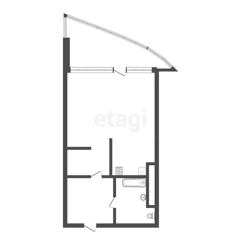 Студия Бурятия, Улан-Удэ ул. Смолина, 61 (28.0 м) - Фото 1