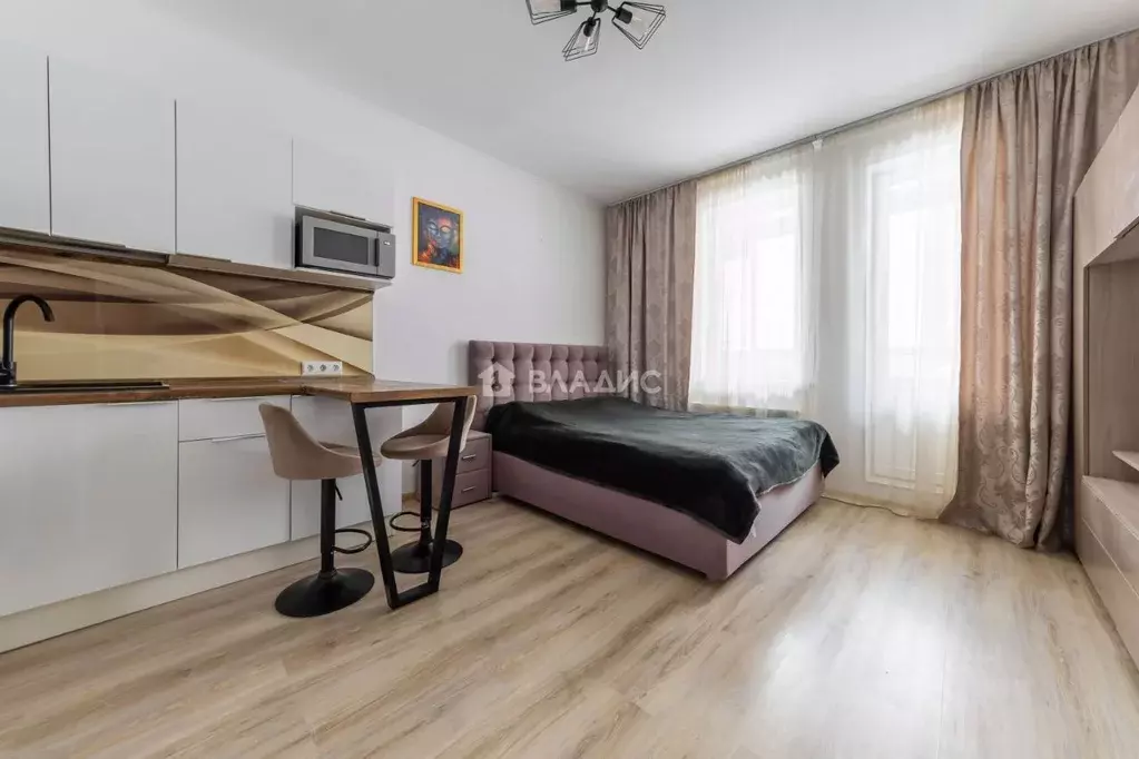 Студия Санкт-Петербург ул. Плесецкая, 10 (24.8 м) - Фото 2