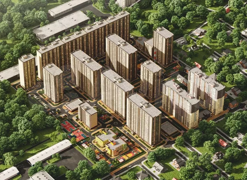 2-к. квартира, 46,5 м, 4/22 эт. - Фото 1