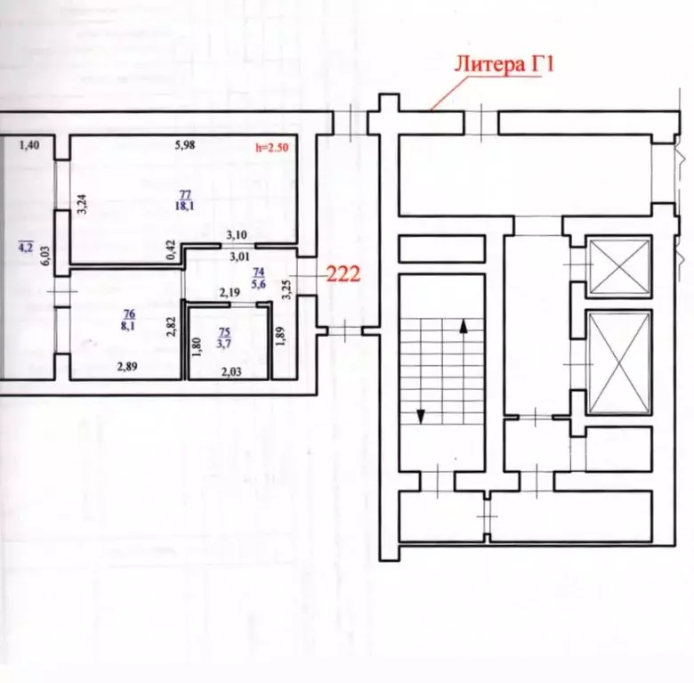 1-к кв. Самарская область, Самара ул. Карбышева, 63 (35.5 м) - Фото 2