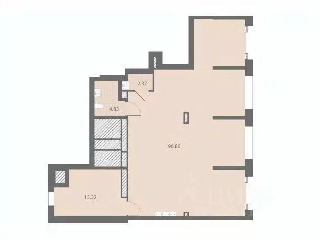 Помещение свободного назначения в Санкт-Петербург № 54 муниципальный ... - Фото 1