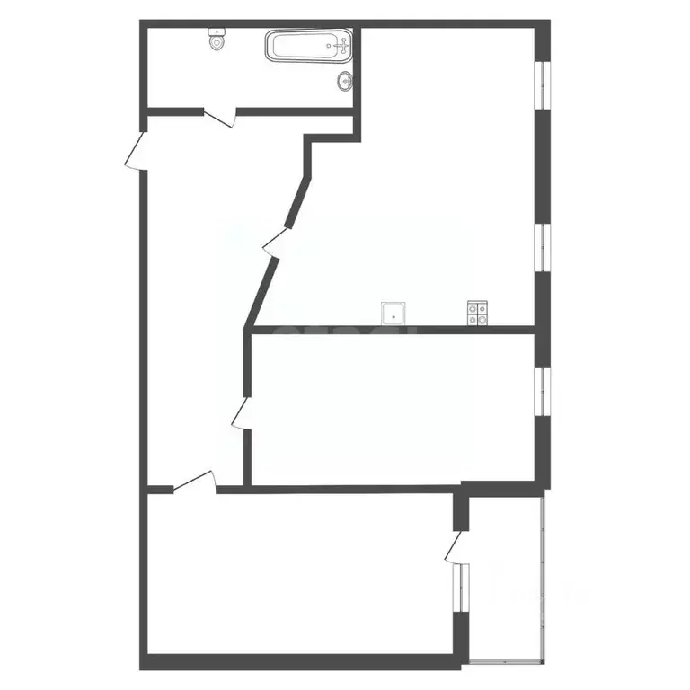 3-к кв. Тульская область, Тула ул. Революции, 21 (92.0 м) - Фото 2