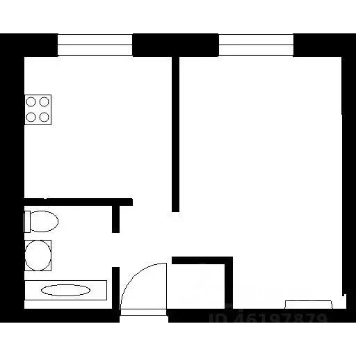 1-к кв. Самарская область, Волжский район, Смышляевка городское ... - Фото 2