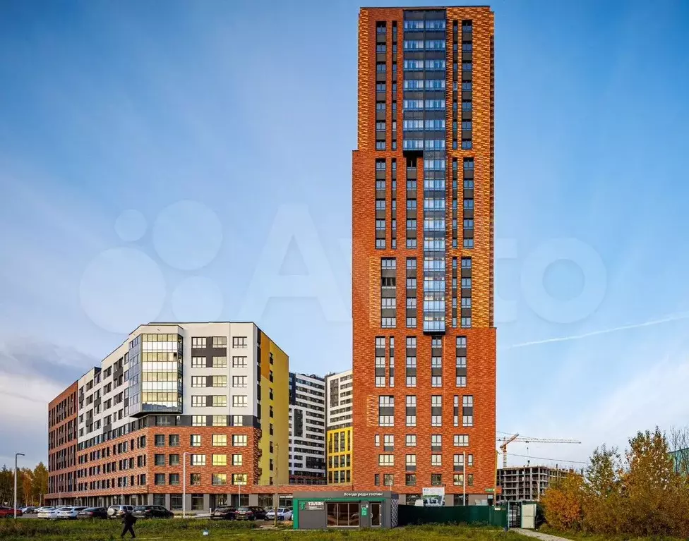2-к. квартира, 65,8 м, 4/15 эт. - Фото 0