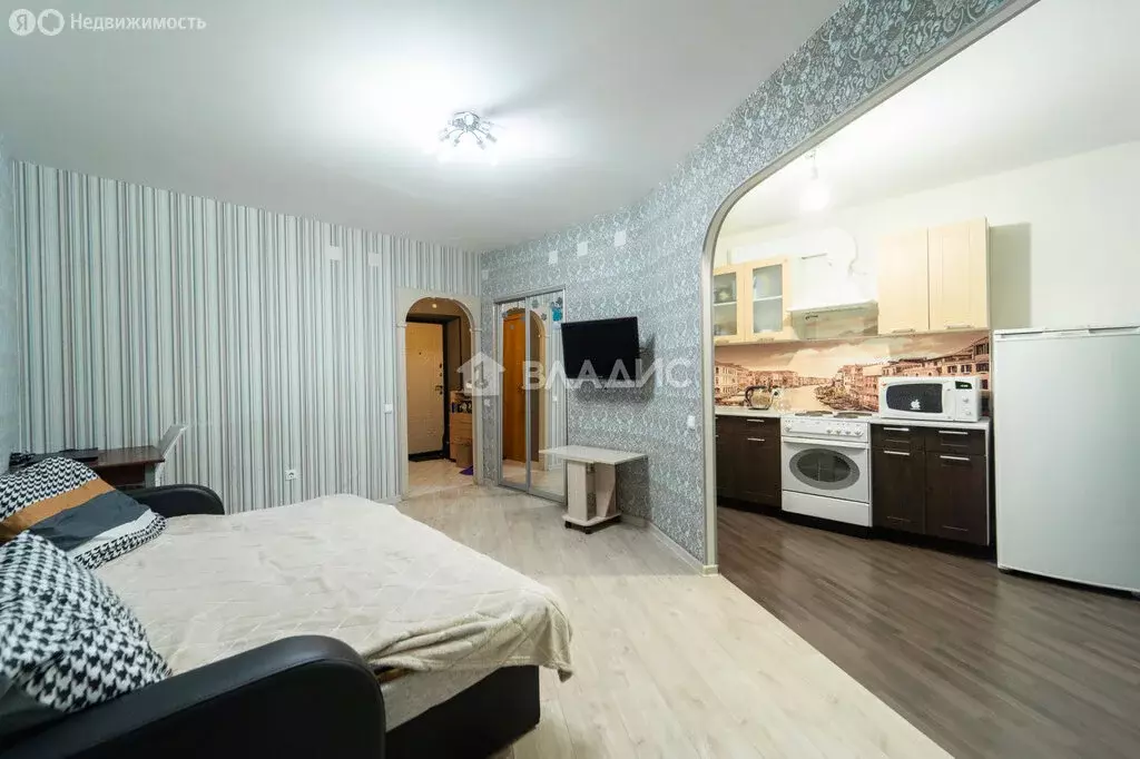 1-комнатная квартира: Петрозаводск, Сыктывкарская улица, 1 (33.3 м) - Фото 1
