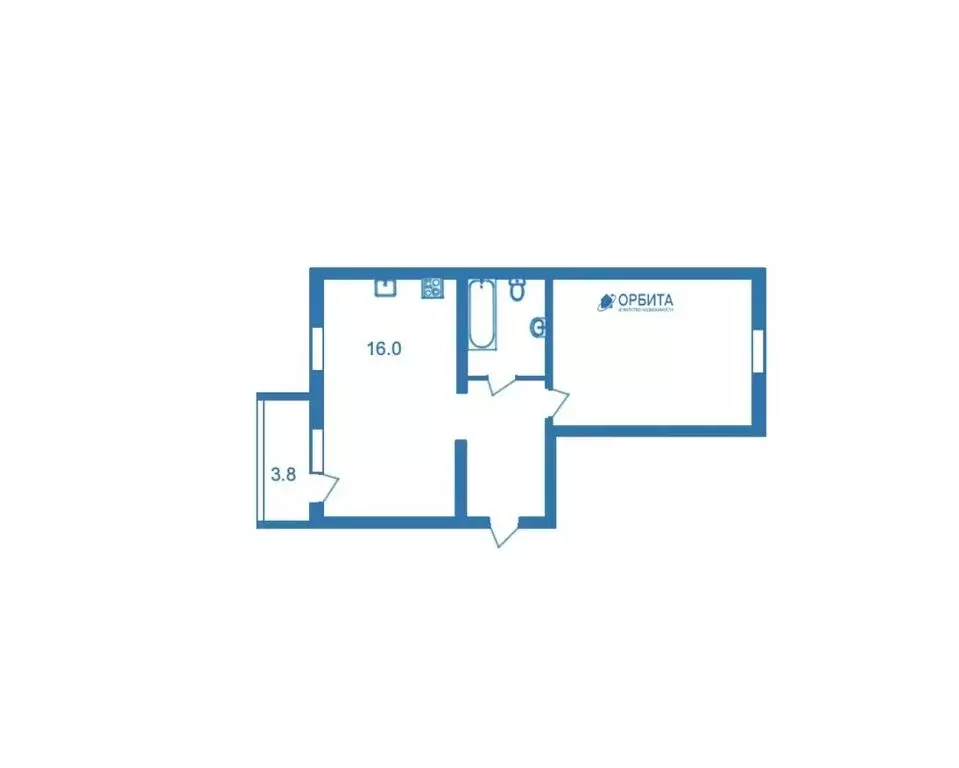 2-комнатная квартира: Тюмень, Амурская улица, 39 (57.9 м) - Фото 1