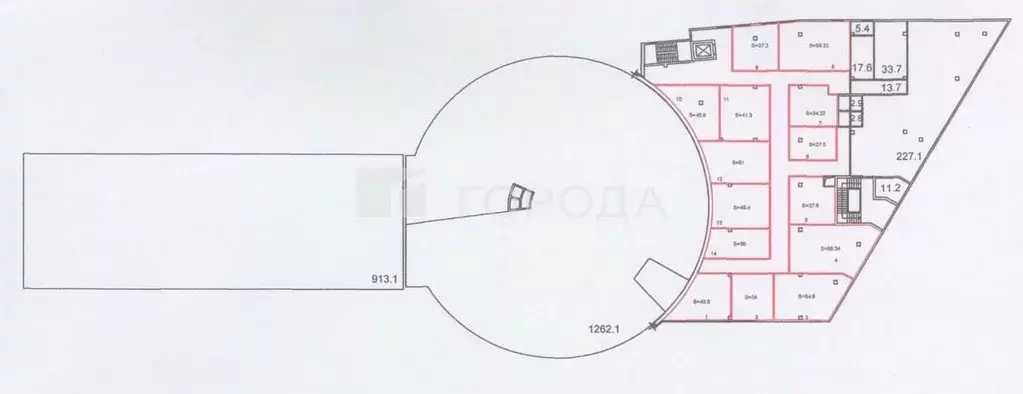 Торговая площадь в Новосибирская область, Новосибирск ул. Жуковского, ... - Фото 2