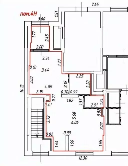 Торговая площадь в Москва ул. Академика Скрябина, 3/1к1 (58 м) - Фото 2