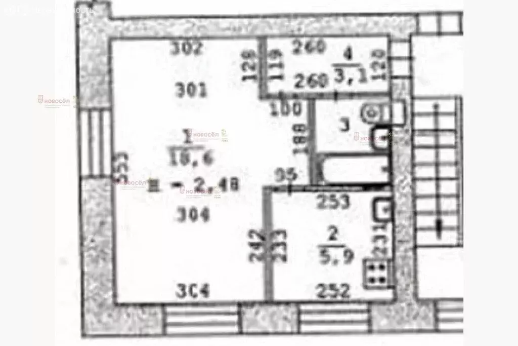 1-комнатная квартира: Екатеринбург, улица Индустрии, 123 (30.6 м) - Фото 1