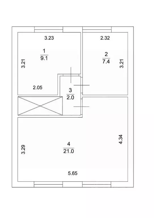 Дом в Татарстан, Казань Нагорный СНТ, 101 (88 м) - Фото 2