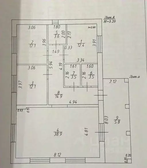 Дом в Татарстан, Высокогорский район, Чернышевское с/пос, с. Каймары ... - Фото 2