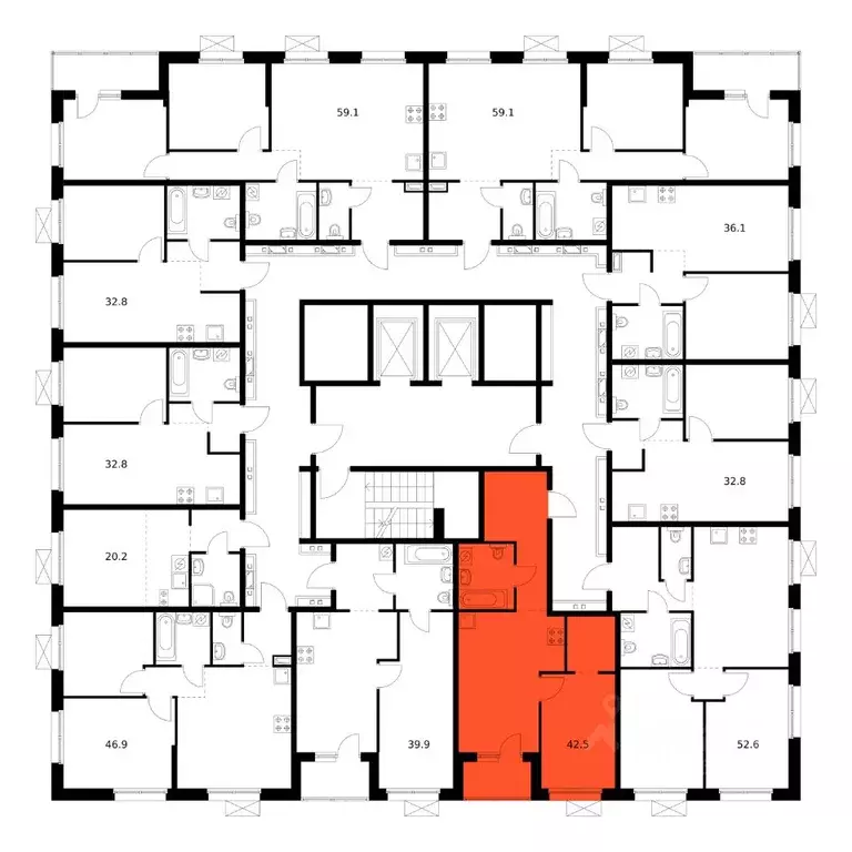 1-к кв. Сахалинская область, Южно-Сахалинск ул. Имени Владимира ... - Фото 2