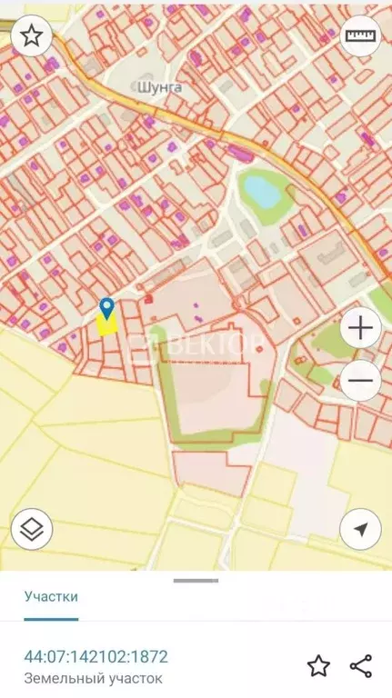 Участок в Костромская область, Костромской район, Шунгенское с/пос, с. ... - Фото 2