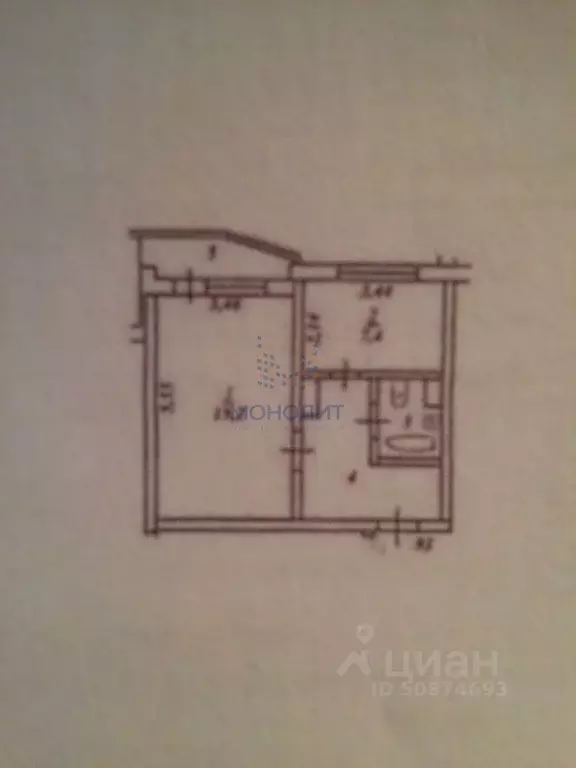 1-к кв. Московская область, Химки ул. Марии Рубцовой, 3 (38.1 м) - Фото 2