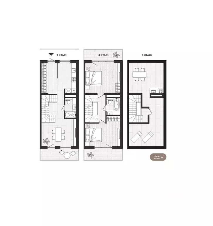 3-к кв. Крым, Ялта ул. Халтурина, 36А (158.0 м) - Фото 0