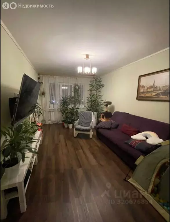 2-комнатная квартира: Бугры, Школьная улица, 7 (61 м) - Фото 1