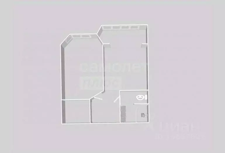 1-к кв. Оренбургская область, Оренбург Алтайская ул., 93/1 (37.4 м) - Фото 2