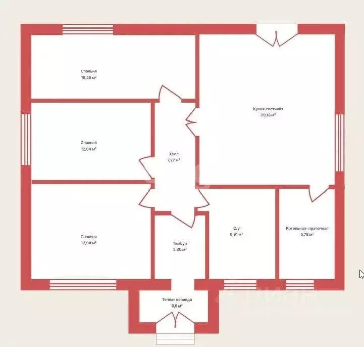 Дом в Липецкая область, Липецк Мечта СНП, 203 (102 м) - Фото 2