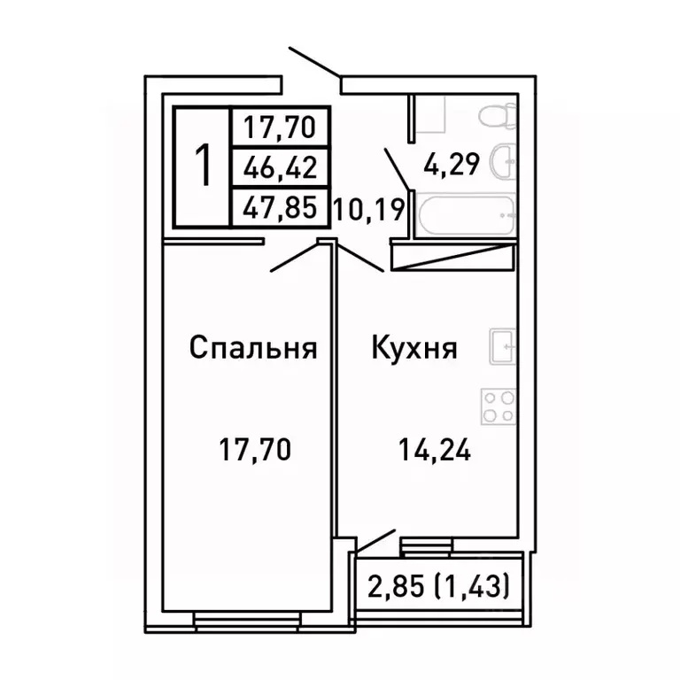 1-к кв. Самарская область, Самара Королев Звездный жилой комплекс ... - Фото 0