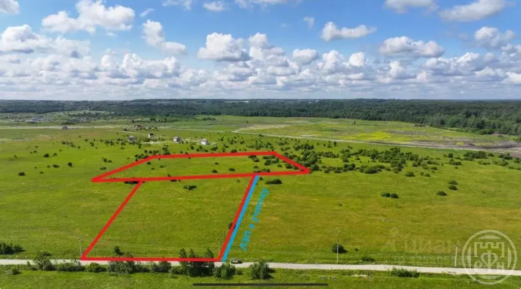 Участок в Ленинградская область, Ломоносовский район, Оржицкое с/пос, ... - Фото 1