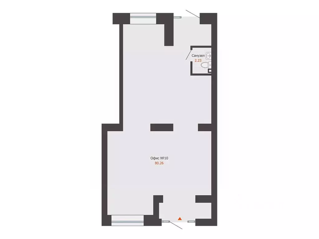 Помещение свободного назначения в Ульяновская область, Ульяновск ул. ... - Фото 1