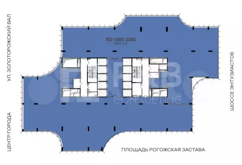 Продажа офисного блока 9569 м2 - Фото 0