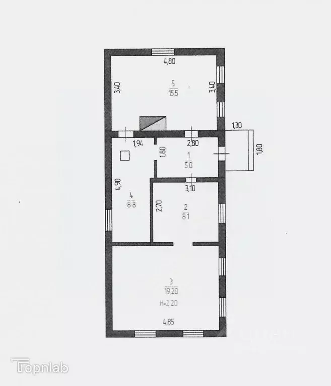 Дом в Оренбургская область, Орск пос. Железнодорожный, пер. Малый, 6 ... - Фото 1