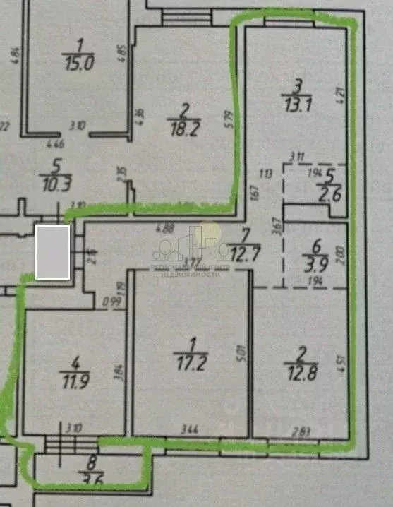 3-к кв. Иркутская область, Иркутск наб. Верхняя, 165/4 (74.0 м) - Фото 2