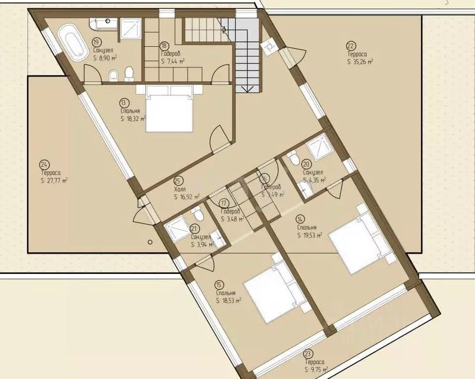 Дом в Краснодарский край, Геленджик Микрорайон Тонкий мыс,  (325 м) - Фото 2