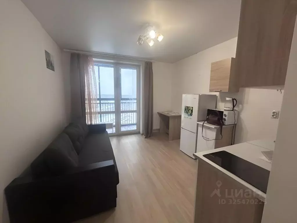 Студия Свердловская область, Екатеринбург Уктус жилрайон, Светлый мкр, ... - Фото 1