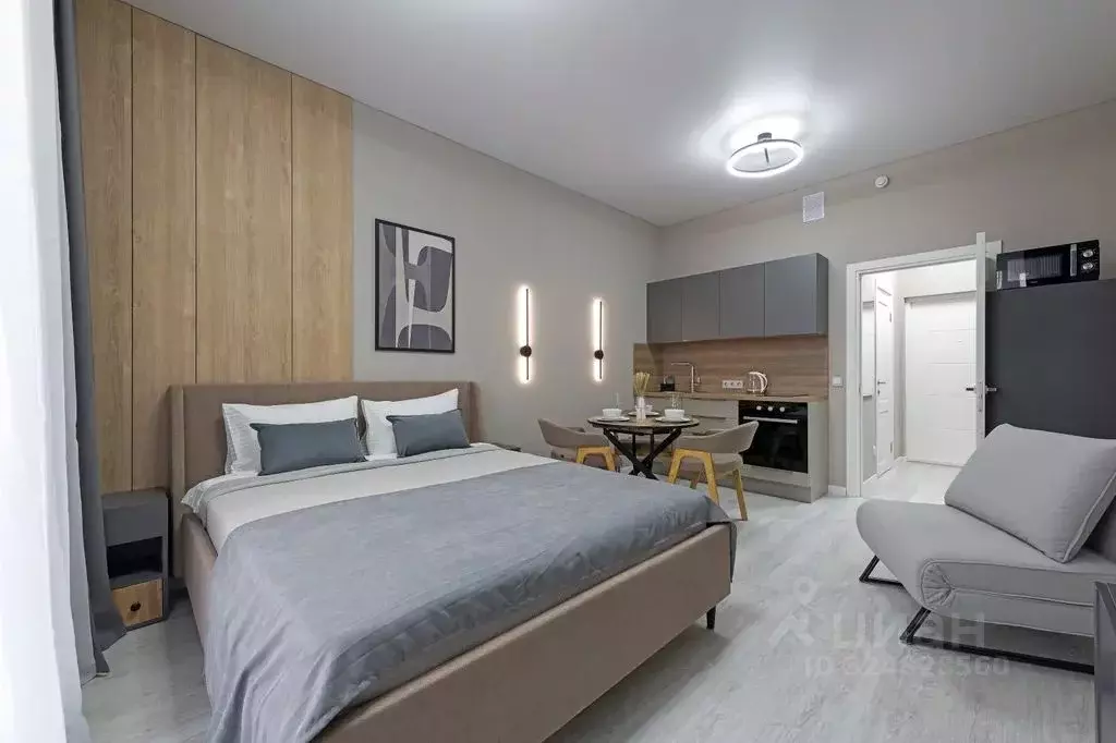 Студия Санкт-Петербург просп. Обуховской обороны, 36 (28.0 м) - Фото 1