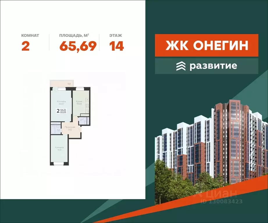2-к кв. Московская область, Подольск Красная Горка мкр, ул. Садовая, ... - Фото 0